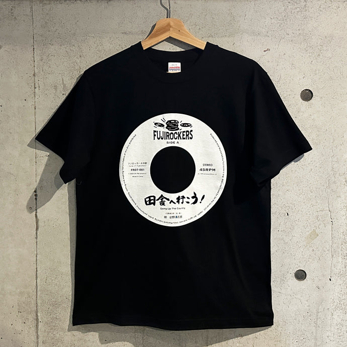 『フジロッカーズの歌』7'EP 発売記念 Tシャツ (BLACK)