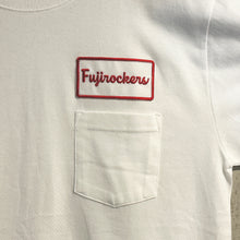 FUJIROCKERS ワッペン・ポケット T SHIRTS (WHITE)