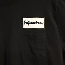 FUJIROCKERS ワッペン・ポケット T SHIRTS (BLACK)